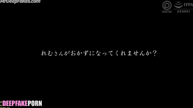 He pulled the rice out of her ass and ate it - Yujin fakeapp アイズワン アダルト