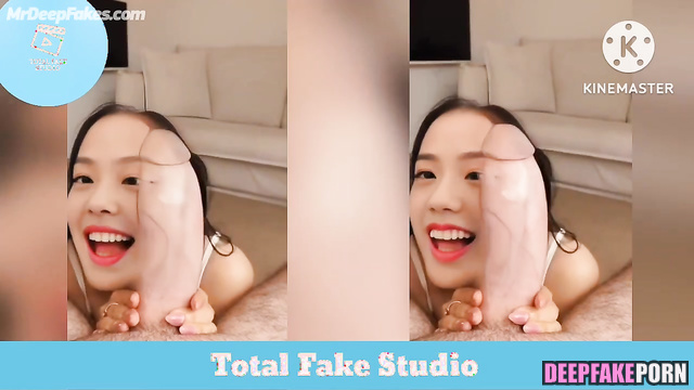 They making handjob to huge and thick dick, ai Jennie 제니 Jisoo 지수 섹스 장면