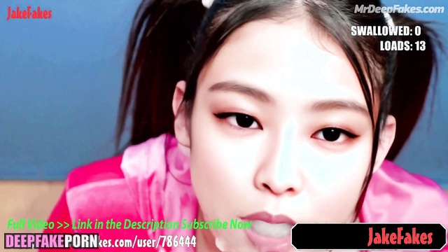 Jennie showed on camera how much sperm she has in her mouth, ai 제니 블랙핑크