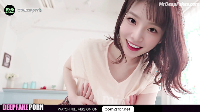 Fake Taeyeon (少女時代 ディープフェイクビデオ) is going to fuck you after hot kisses