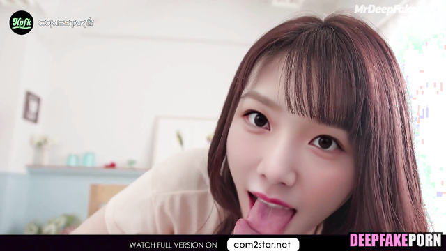 Fake Taeyeon (少女時代 ディープフェイクビデオ) is going to fuck you after hot kisses