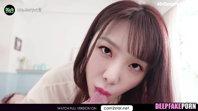 Fake Taeyeon (少女時代 ディープフェイクビデオ) is going to fuck you after hot kisses