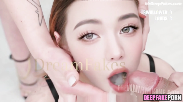 Bukkake event with horny brunette Wonyoung アイヴ ポルノ internet celebrity