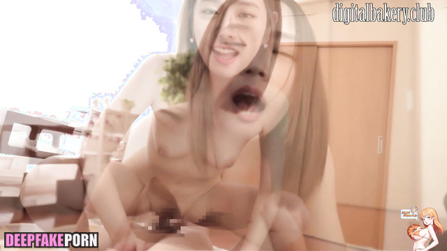 Asian babe with hairy pussy fucking hot and sweet, Jisoo (지수 블랙핑크) A.I.