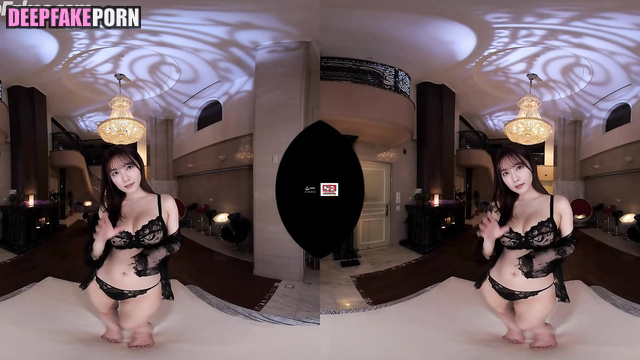 Fake Riho Yoshioka (吉岡里帆 有名人のセックス) showed you her sexy dress