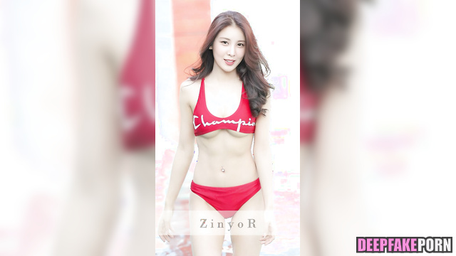 Brunette in red bikini wants to pick you up - Seohyun (少女時代 本物の偽物) ai