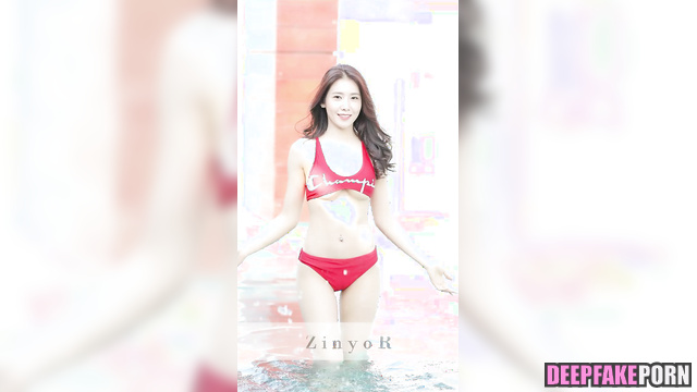 少女時代 ディープフェイクビデオ young Yoona wants to try fuck in the pool - fakeapp