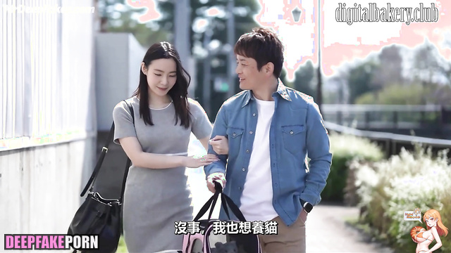 Babe sucking old fart's dick by the trash can / Irene (아이린 레드벨벳) A.I.