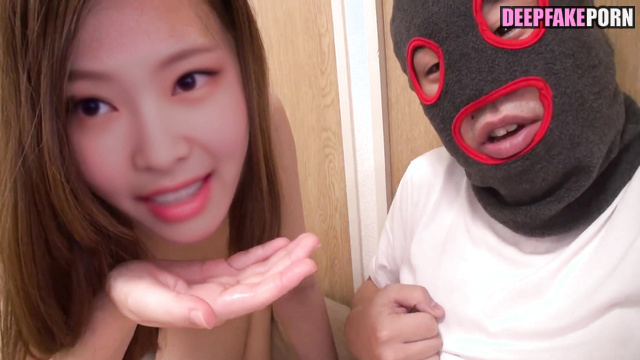 Naked girl with small tits spit the sperm / Jennie (제니 블랙핑크) pov A.I. [PREMIUM]