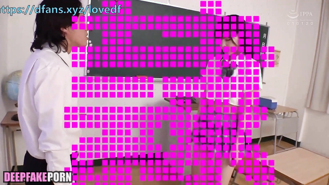 Nipples satisfaction in the chinese high school / Ju Jingyi (鞠婧禕 智能换脸)