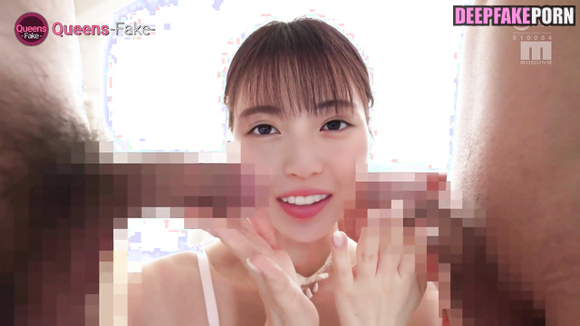 She wants to try these two cocks / Asuka Saito (齋藤 飛鳥 乃木坂46) face swap