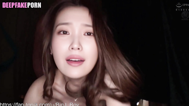 IU plays with her pussy while she sucks my cock 아이유 porn 포르노 [PREMIUM]