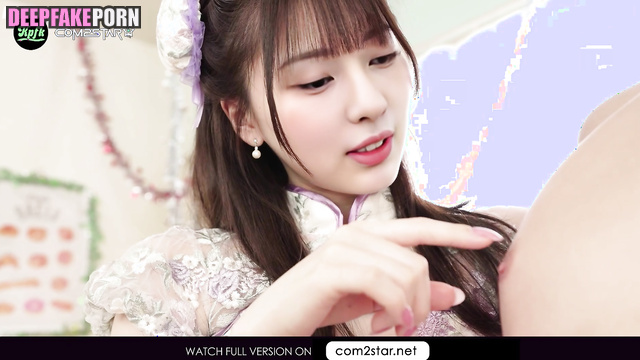 (배이 엔믹스) Bae flirting with nipples her boyfriend - deepfake video