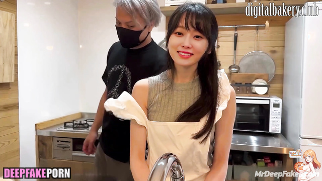 (윈터 에스파) pretty Winter getting something warm inside pussy - face swap