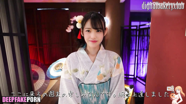 Geisha asked you fuck her harder / Wonyoung in sex tapes アイヴ セックスシーン