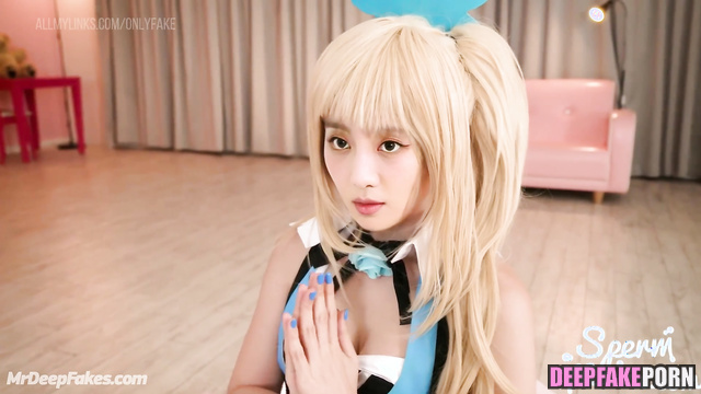 Blonde made handjob to random guy - Minnie (민니 가짜 포르노) deepfake video