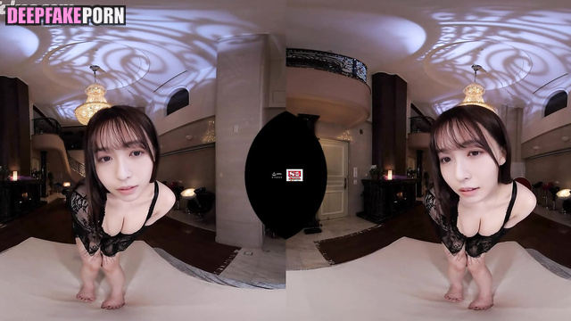 アダルトビデオ VR adult video of sexy Neru Nagahama 長濱ねる in her best lingerie