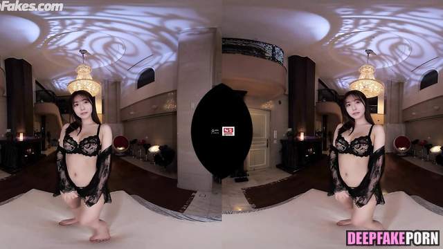 アダルトビデオ VR adult video of sexy Neru Nagahama 長濱ねる in her best lingerie