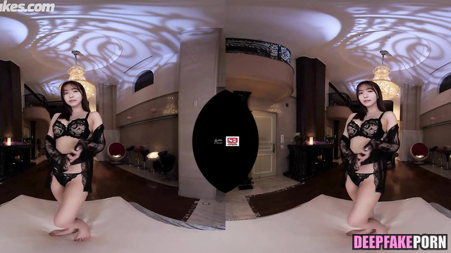 アダルトビデオ VR adult video of sexy Neru Nagahama 長濱ねる in her best lingerie