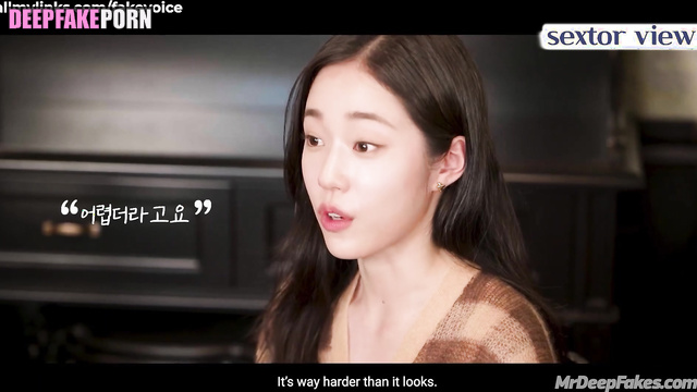 Fake Roh Yoon-Seo (노윤서 딥 페이크 에로틱) showed a guy all her sex skills