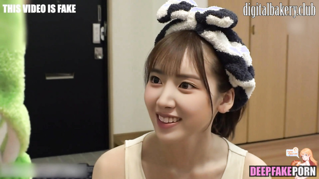 They did it in the bedroom and in the bathroom, Jiwoo (지우 엔믹스) fakeapp