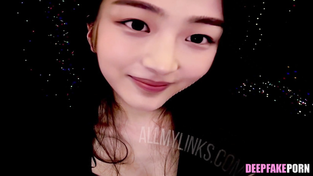 ニュージーンズ アダルトビデオ she is very shy during handjob - Minji deepfake erotic