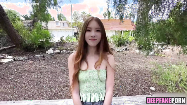 She showed you her pink pussy with pleasure, Taeyeon (少女時代 フェイクポルノ) A.I.