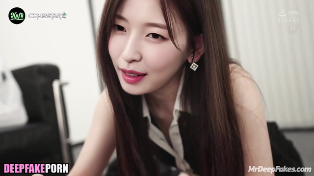 Your dick looks so cute to her / 아린 오마이걸 / Arin deep learning program