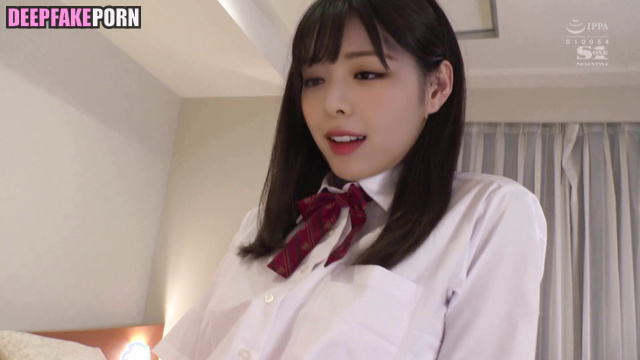 Curious schoolgirl wanna try your cock / Yuna ITZY real fake 유나 가짜 포르노 [PREMIUM]