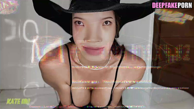 카리나 딥페이크 fake Karina Aespa enjoying sex in Halloween suit [PREMIUM]