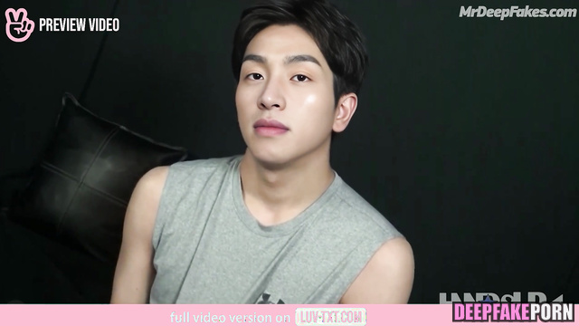 Sporty 상연 Sangyeon relaxes after the training 더보이즈 THE BOYZ 딥페이크 deepfake