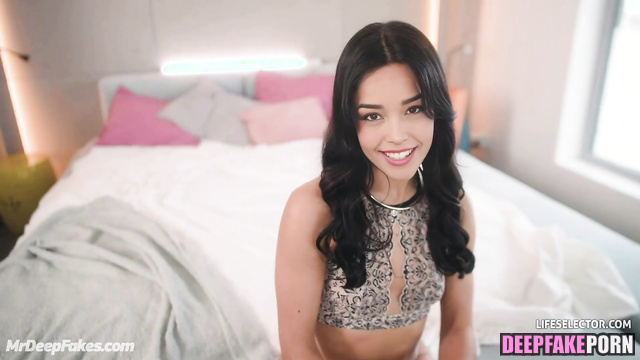 Valkyrae is especially awesome in this fake porn due to her horny mood