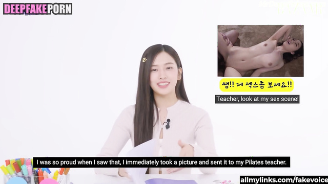 Two lovers of Yujin met and fucked this naughty bitch アイヴ IVE セックスシーン sex scene