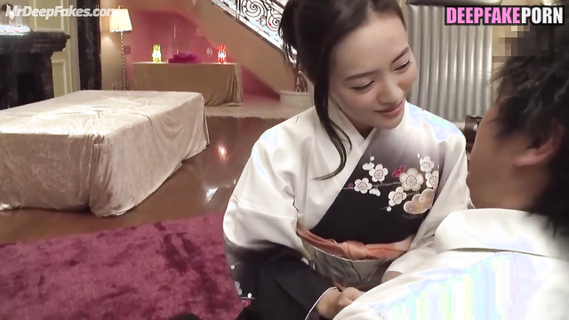 Geisha wants to undress him, look / Yukie Nakama (仲間由紀恵 フェイクポルノ) A.I.