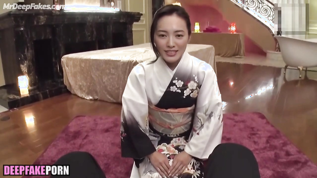 Geisha wants to undress him, look / Yukie Nakama (仲間由紀恵 フェイクポルノ) A.I.