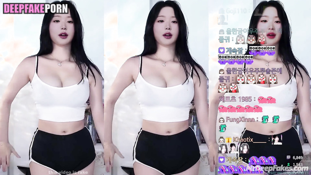Busty Wonyoung performs her seductive dance アイヴ IVE アダルトビデオ adult video