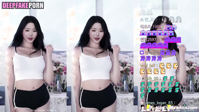 Busty Wonyoung performs her seductive dance アイヴ IVE アダルトビデオ adult video