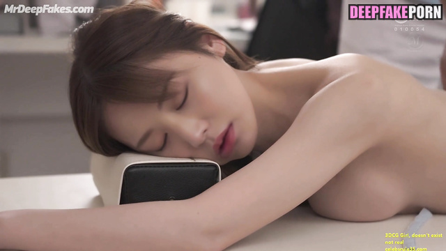 Cool sex tapes with moaning Go Youn-Jung (masseur fucked her) 고윤정 딥페이크