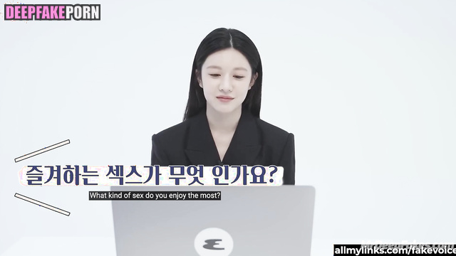고윤정 딥 페이크 에로틱 slut watching her leaked porn video - pov Go Youn-Jung