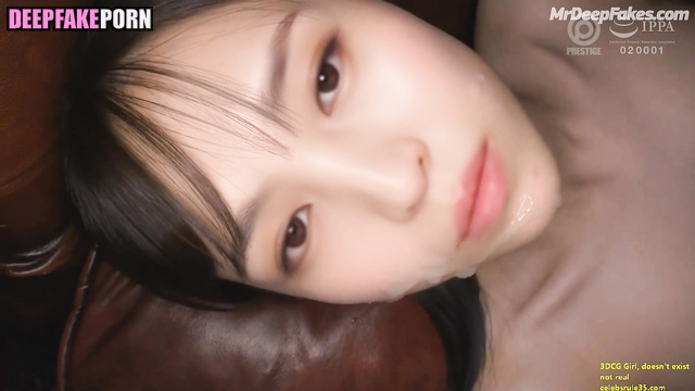 Han So-hee looks good with cum on her pretty face 한소희 face swap 얼굴 스왑