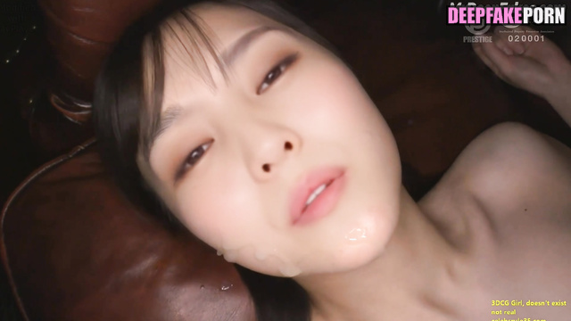 Han So-hee looks good with cum on her pretty face 한소희 face swap 얼굴 스왑