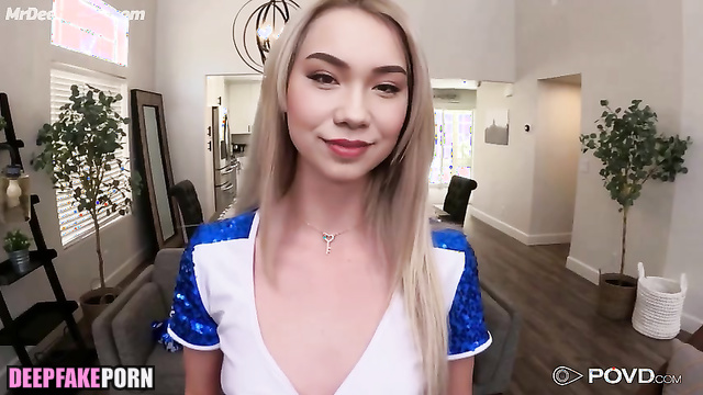 Hot cheerleader fucked with you after match - QuarterJade pov sex scenes