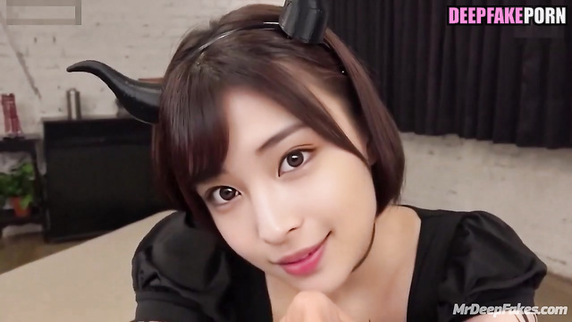 Slutty and horny Suzu Hirose (広瀬すず ディープフェイク) pleasing a client hot, A.I.