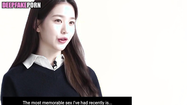 アイヴ 有名人のセックス someone leaked her sex tapes and she got upset, ai Wonyoung