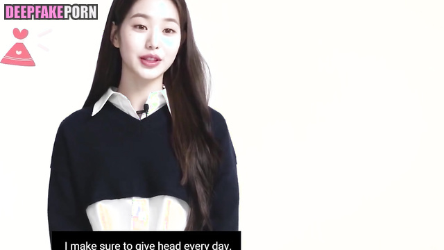 アイヴ 有名人のセックス someone leaked her sex tapes and she got upset, ai Wonyoung