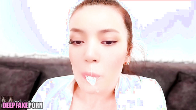 Your sperm placed in her mouth - Lisa 리사 블랙핑크 in deep learning program [PREMIUM]