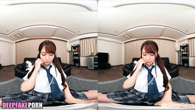 Japanese star wants to fuck you in schoolgirl uniform ディープフェイク アダルトビデオ