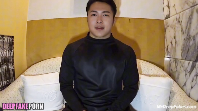 It was his first sex with a girl / 防弾少年団 フェイクポルノ RM smart face change