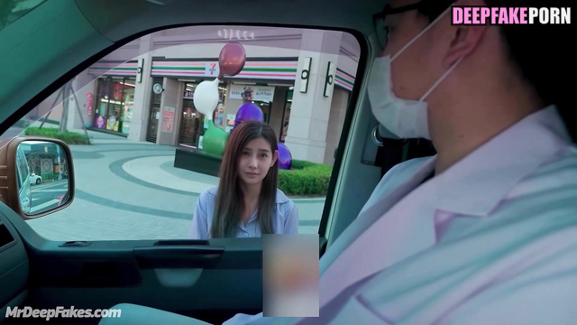 Any random guy on the car can get a chance to fuck 楊穎 Angelababy 成人 adult