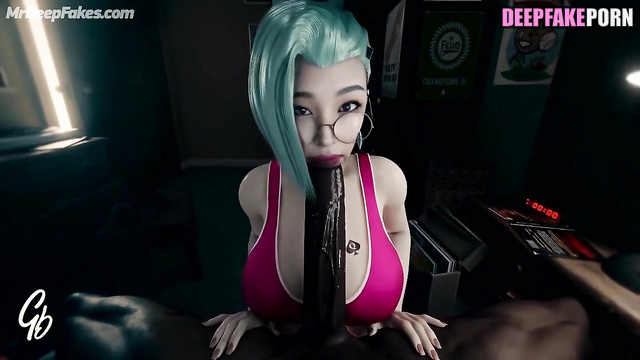 Busty Hyoon in 3D animation gets fucked like a slut fake porn